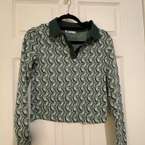 Zara long sleeved polo
